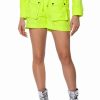 Two Piece Sets * | Kai Pull On Shorts Neon Yellow