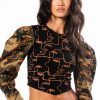 Long Sleeve Tops * | Printed Camo Sweatshirt Green Multi