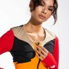 Long Sleeve Tops * | Puma Multi Color Unity Crop Top Red Multi