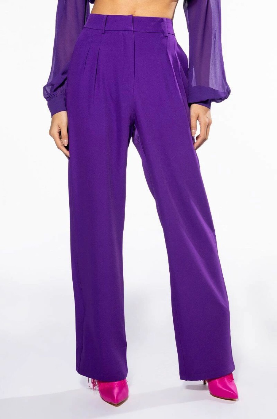 Two Piece Sets * | Rain Trouser Purple